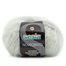 Sesia Merino Wool and Mohair Novecento Yarn Colour Aqua Marina col 4676 Bulky 12-15 mm