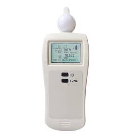 Handheld Combined Ultraviolet UVA & UVB & Illuminance Meter, UV Index Meter, 240-370 nm UV-AB Light Tester, 0-188,000 Lux Luxmeter, Lux & FC Units，Data Hold, Max
