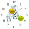 levandeo Glass Wall Clock 30 x 30 cm Glass Picture
