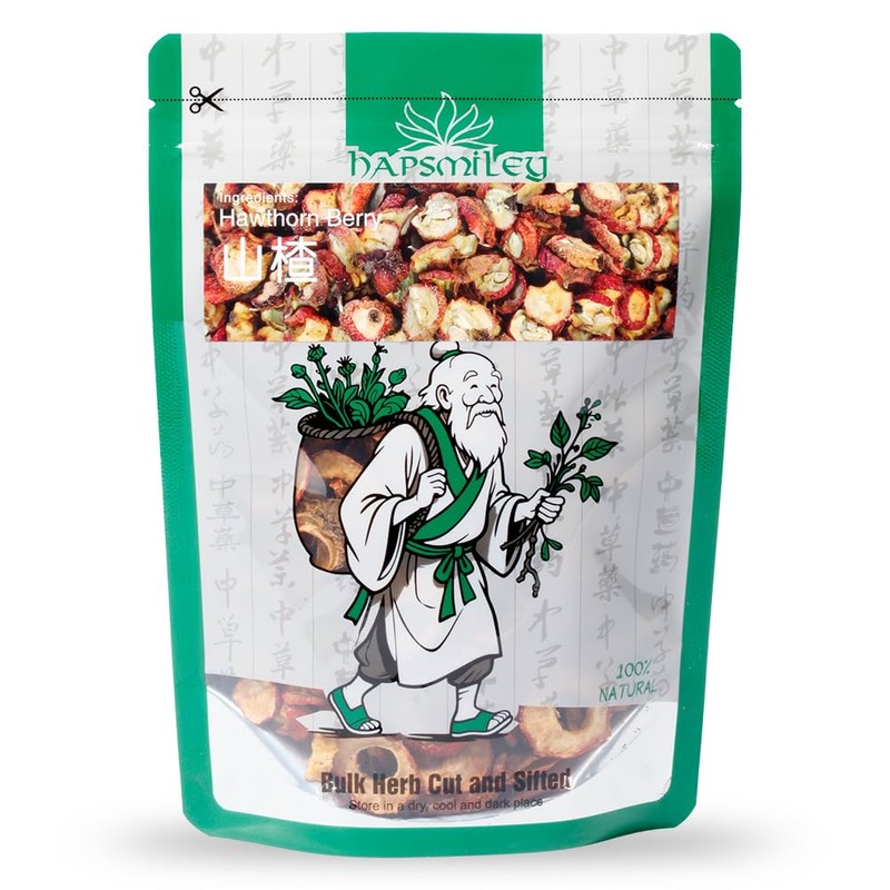 Hapsmiley Hawthorn Berry (Shanzha/Dried Hawthorne/山楂/산사 열매) Dried Bulk Herb 3.5