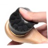 Baluue Facial Exfoliator Tool Skin Cleaning Brush Wooden Handle Deep