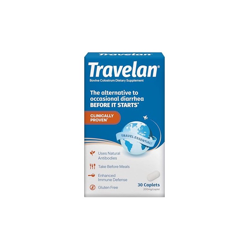 Travelan Anti Diarrhea Pills - Natural Digestive Support