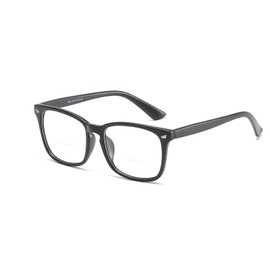 Gafas de lectura bifocales retro para hombres y mujeres, sencillas, cómodas, lectores bifocales + 2.75 de fuerza