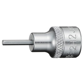 TONE Hexagon Socket HP2H-02 Insertion Angle 0.25 inch (6.35 mm) (1/4 mm), Double Side Width 0.1 inch (2 mm)
