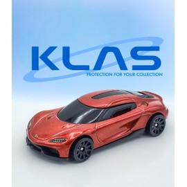 Hot Wheels Koenigsegg Gemera (Red) 4/10 HW Exotics - 2023-188/250 (Short Card) - COMES IN A KLAS CAR KEEPER SHORT CARD PROTECTOR CASE - HKK56