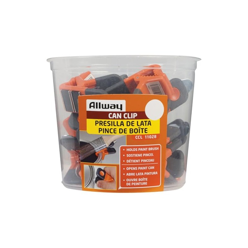 Allway Tools Ccl15 Can Clips Bucket (Pack of 15)