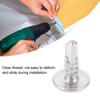 200Pcs Self Drilling Screw M4.2x13 Round Washer Head Stainless Steel