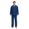 kolipajam Men's 100% Cotton Flannel Pajama Set Yarn Dyed Cozy