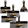 DEWALT Stainless Steel Big Back Taping Knife 4-Pack + Free