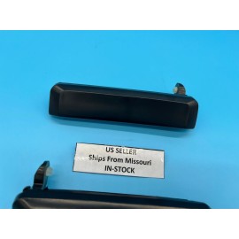 Brock PAIR Front Exterior Door Handle Pair Set For Nissan Pickup D21 Pathfinder Sentra