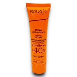 Rougj Activa Bronz tanning cream Anti-wrinkle Face Body 50 ml