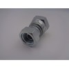 Hydraulic Female x Female Swivel 60 deg Straight Adapter BSP