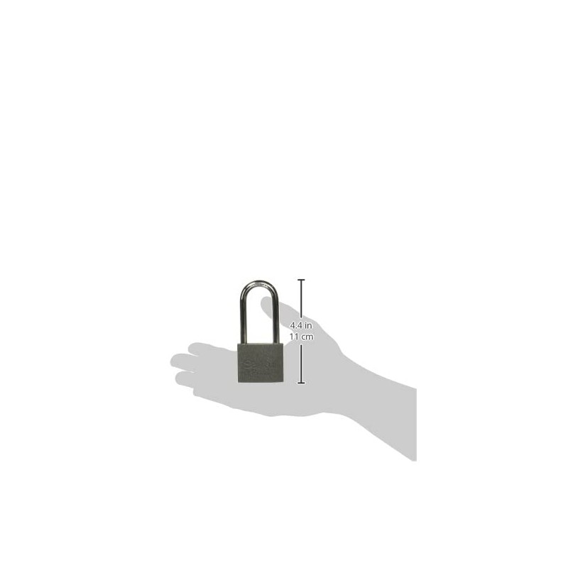 Santul 8056 Candado Cuerpo de Hierro 50mm, Llave Tradicional, Gancho