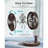 TriPole Foldable Standing Fan 12" Portable Rechargeable Battery Pedestal Fan