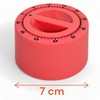 MIJOMA Kitchen Timer 60 Minutes - Egg Timer in Colourful