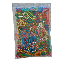 EL GALLO Ligas de Hule de Diferentes Tamaños y Colores, Bandas de Goma de Diferentes Tamaños - Ideal para Hogar, Oficina y Escuela 113 gramos - ¼ de libra (De Colores) Medidas 18, 10 y 8