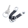 Troika Key Ring, Twister Style Key Chain TR-KRG749/LE, 749 black
