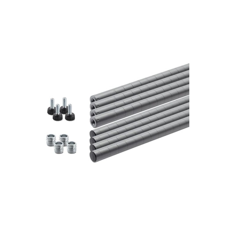 TRINITY Pole Set to Make Wire Shelving Racks for Kitchen