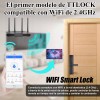 DAWEI GO Cerradura Inteligente Electrónica Wifi, Chapas Smart Lock