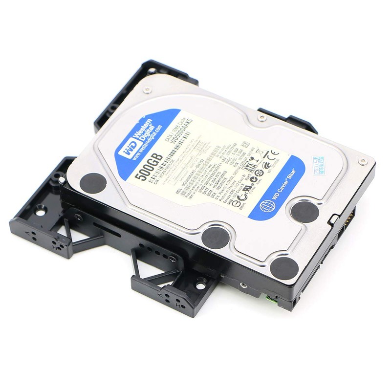 PASOW 2.5'' or 3.5'' to 5.25'' SSD HDD Mounting Bracket