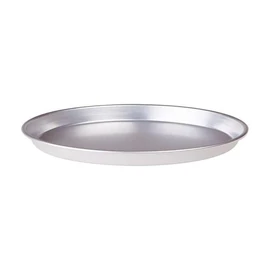 Pentole Agnelli Linea Pasticceria e Pizza FAMA43/322 Kuchenform, konisch, mit Rand, Aluminium, 22 x 22 x 3 cm, Metall, Silberfarben, 22 cm