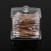 Cotton Swab Box, Practical Cotton Swab Q-tip Makeup Storage Organizer