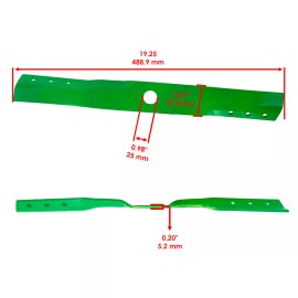 Caltric 38" Deck High Lift Blades For Snapper 80395 80479 82356 82546 82361 84270 84393