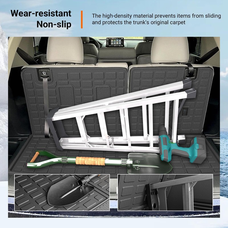 powoq Cargo Mat Compatible with 2023 2024 2025 2026 Honda