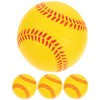 Outanaya 4pcs Sponge Baseball Foam Squeeze Ball Sports Training Ball