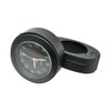 Riloer Motorcycle Handlebar Clock, Universal Aluminium Motorcycle Handlebar Clock Motorbike