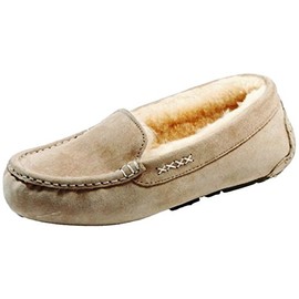 Old Friend Women's Bella Moccasin, Taupe, 7 M US