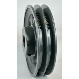 RBO 2AK61-1" Sheave Pulley 2 Grooves OD:6" -  ID:1" Inch 2AK611- 2AK61 x 1 cast iron