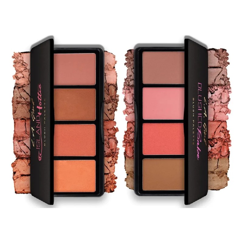 Paleta Multifuncional L.A. Girl Fanatic Blushed Babe Sombras Rubor Iluminador