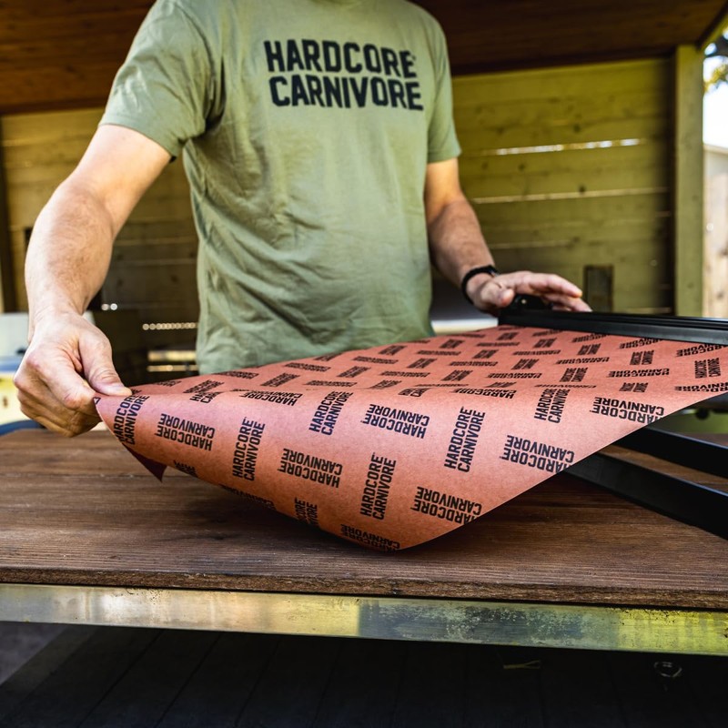 Hardcore Carnivore Pink Butcher Paper (18" x 150' Roll) for