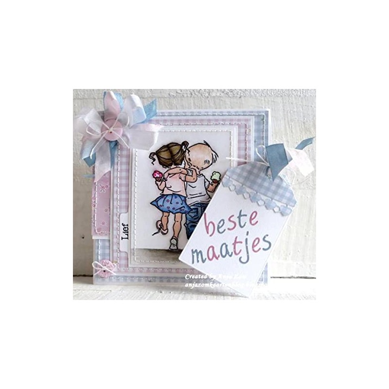 Marianne Design "Creatable Hearts" Die, Metal, Blue