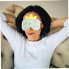 LALAFINA 1pc Cartoon Breathable Sleep Mask Plush Eye Cover for