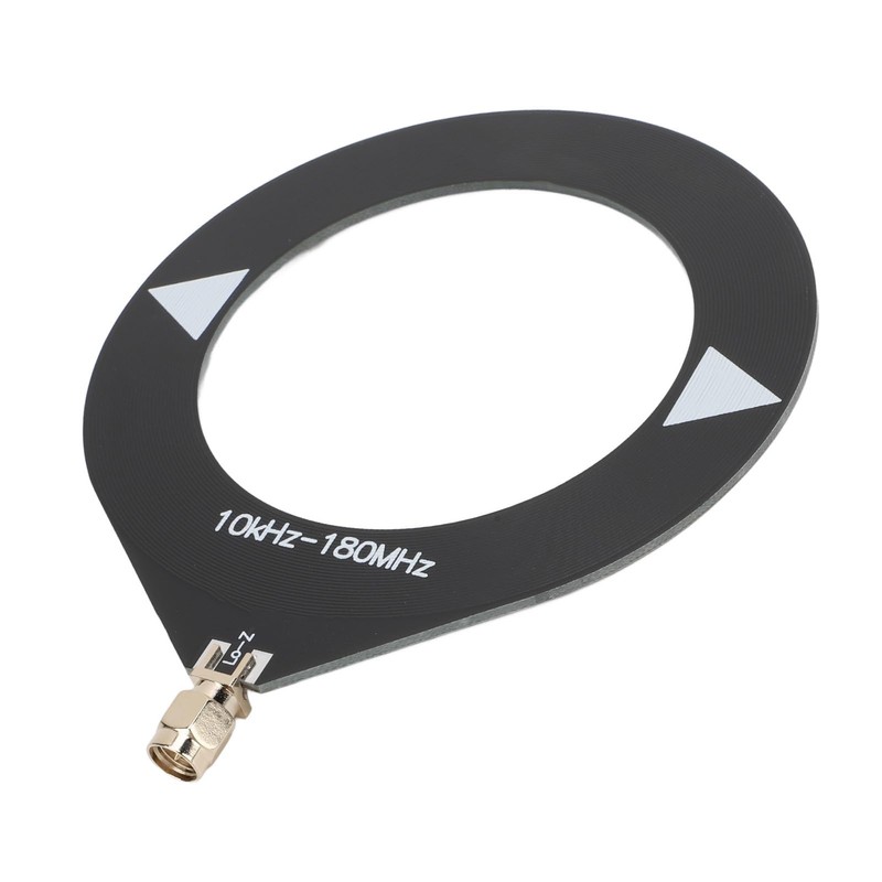 Donut WB Antennas, 10k - 180MHz Loop Antennas, SMA Plug