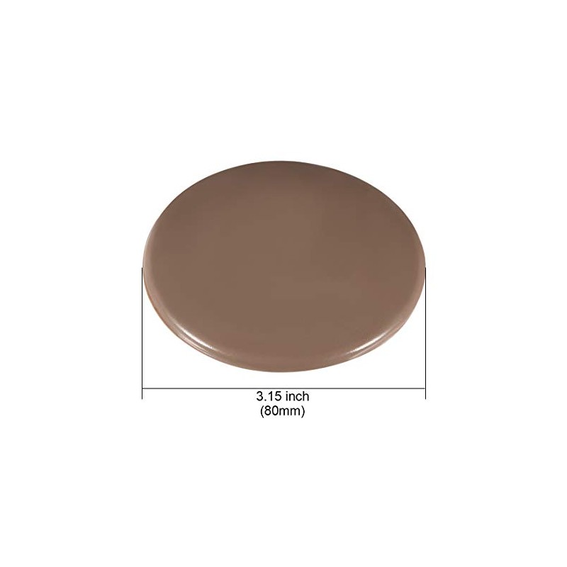 uxcell 80mm Wall Protectors Self Adhesive Door Handle Bumper Guard