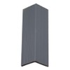 JAUZ IMPROVEMENT Esquinero Deck De Wpc Reforzado Para Exterior Resistente Al Agua Madera Sintetica Color Gris 3pz 96x4.5 cm (A1791)