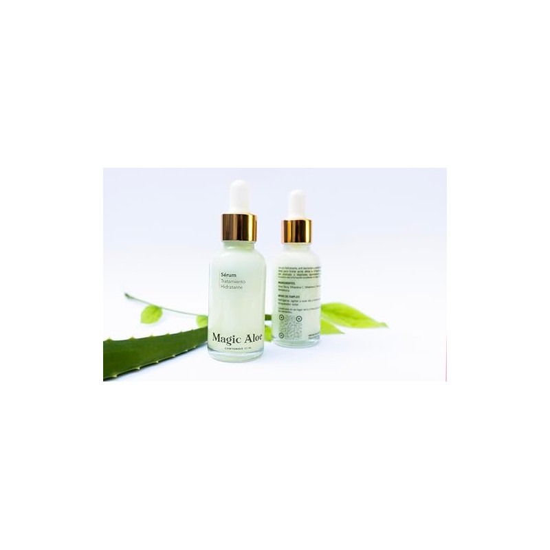 Serum Natural 30 ml con Aloe, Vitaminas C y E