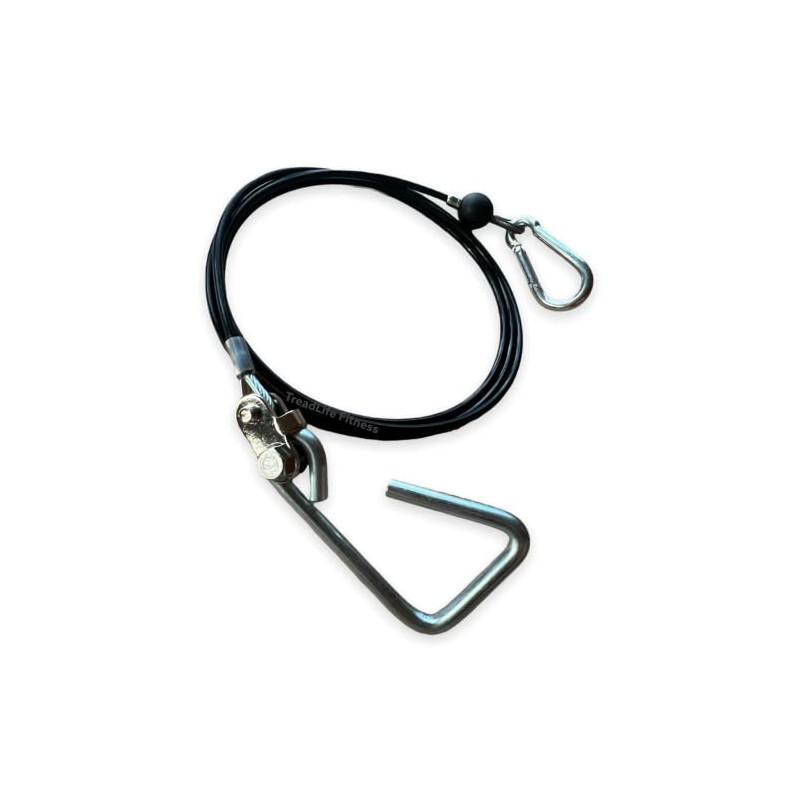 TreadLife Fitness Cable w/Hook Assembly - Replacement for Bowflex Xtreme