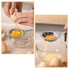 Pack of 2 Egg Yolk Separators, Stainless Steel with Hanging