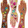 16 x Mermaid temporary tattoos sheets kid 4,5,6,7 girls children