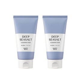 Happy Bath Perfect Deep Sea Salt Cleansing Foam 150G 2pcs / 해피바스 퍼펙트 딥 씨솔트 클렌징 폼 150G 2개