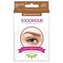 1000 HOUR Plant Based Lash and Brow Dye Kit - Light Brown (MB)