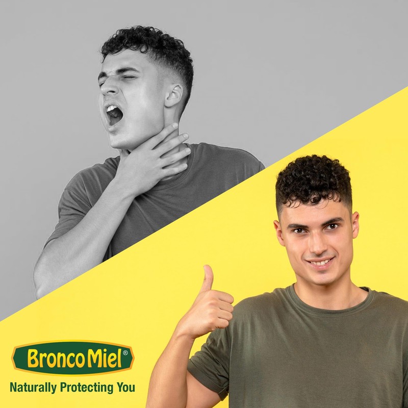BRONCOMIEL Tea Bags – Honey Herbal Tea for Coughing and