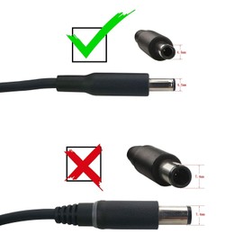 Original Dell 65W Replacement AC Adapter for Dell Optiplex 3020 Micro, Dell OptiPlex 7040 Micro, Dell OptiPlex 9020 Micro, Dell Vostro 2420, Dell Vostro 2520, Dell Vostro 3360, Dell XPS 14 (L412z).