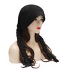 ZLYC Women's Chemo Turban Hat Headwraps Lightweight Beanie Hat, Braid