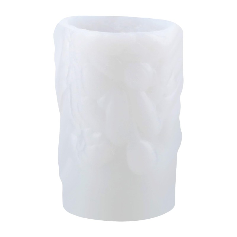 Jesus Candle Mold Religious Jesus Cylinder Resin Casting Silicone Molds