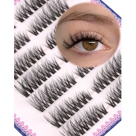 Lash clusters lash extensions 112 clusters mix 5 lenghts eyelash extension Frihappy individual lashes, Frihappy Rosa